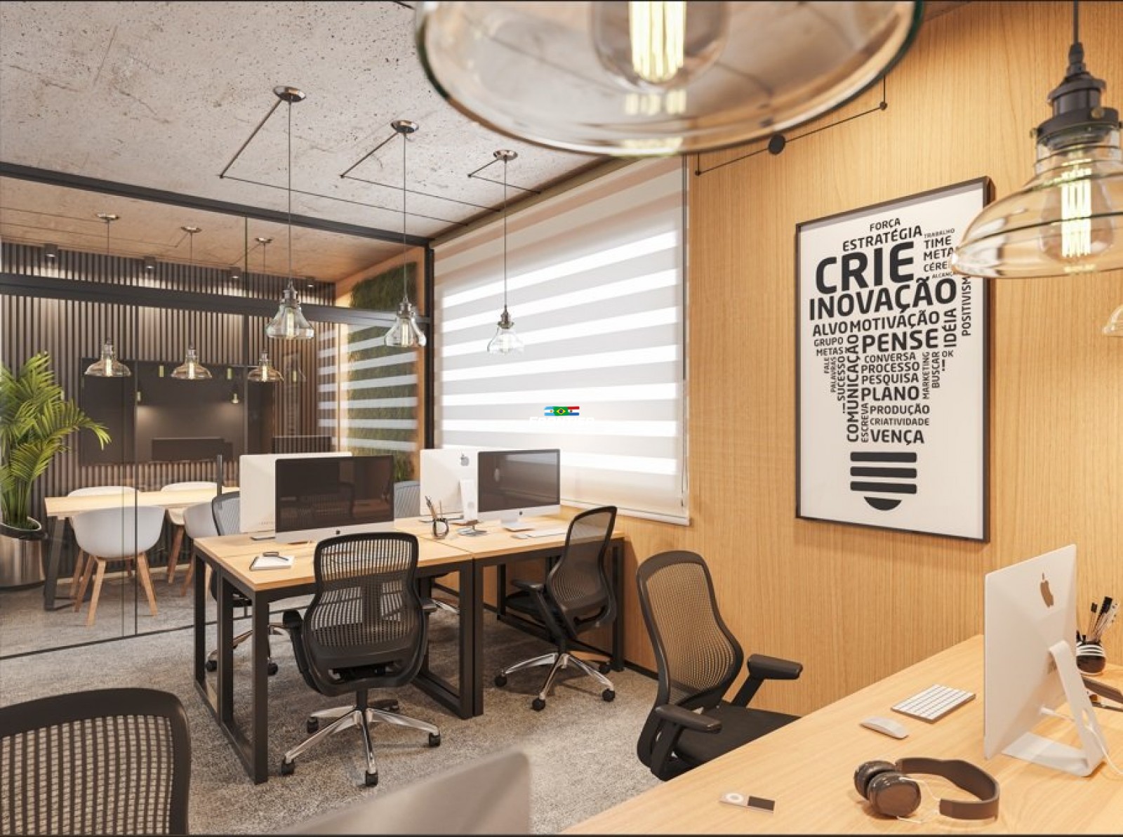 Loft de investidor, unidade promocional Porto Belo