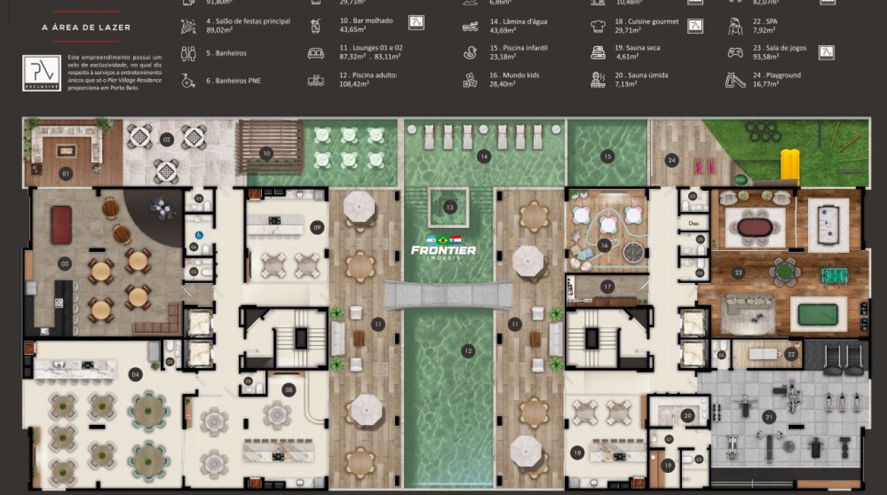 02 Su�tes � 50 metros da praia Perequ�