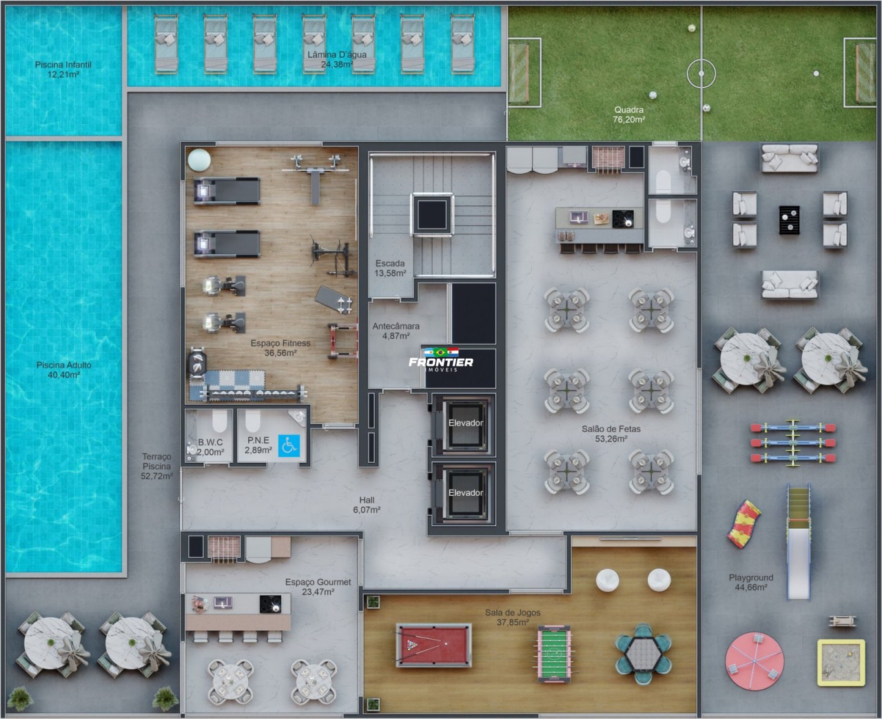 02 Su�tes � 150 metros da  praia Bal Perequ�