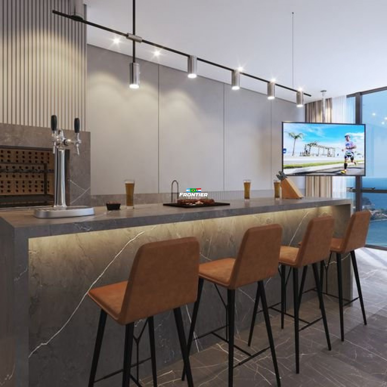 04 Su�tes � 100 metros do mar 