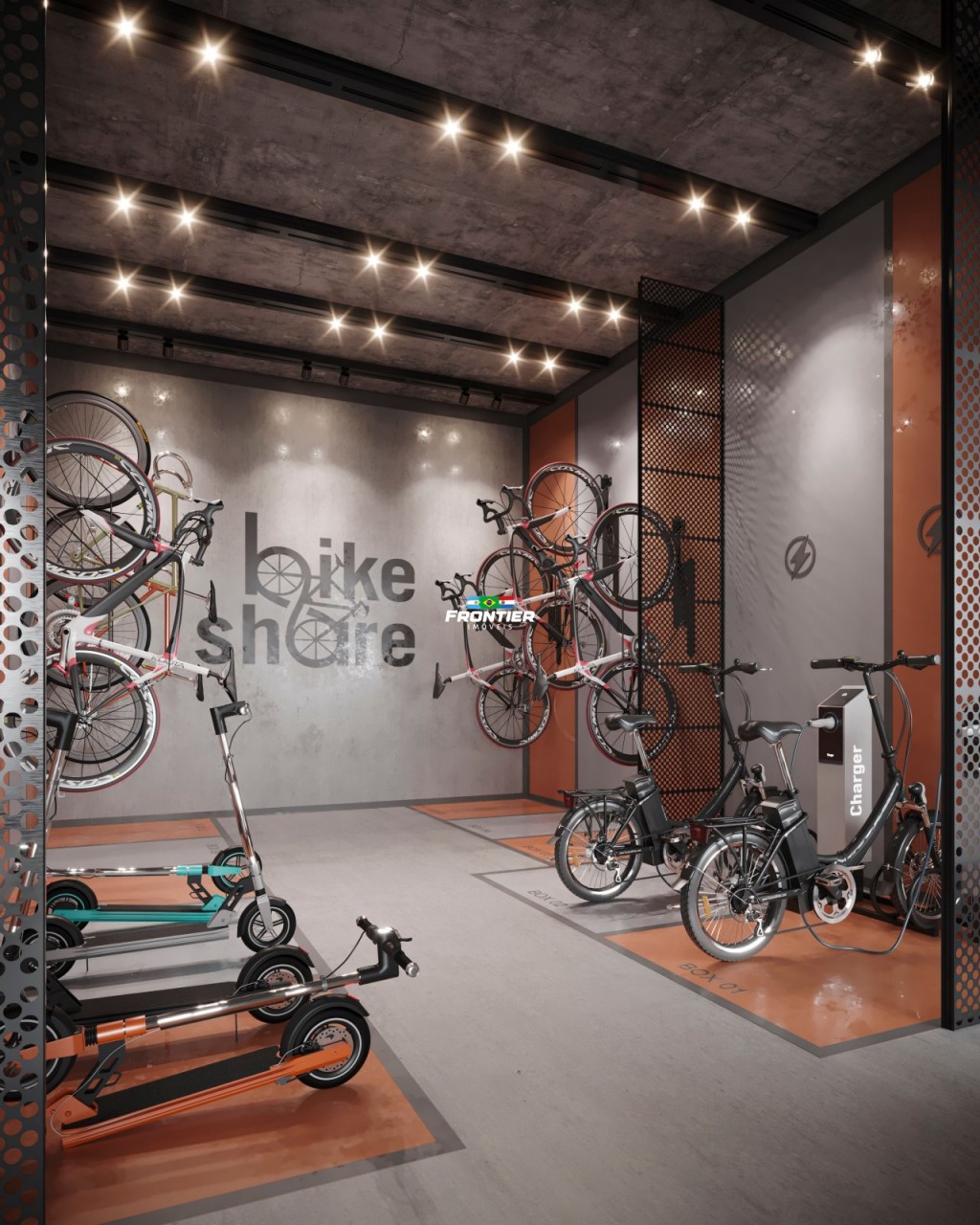 Loft frente avenida, 500 metro do mar