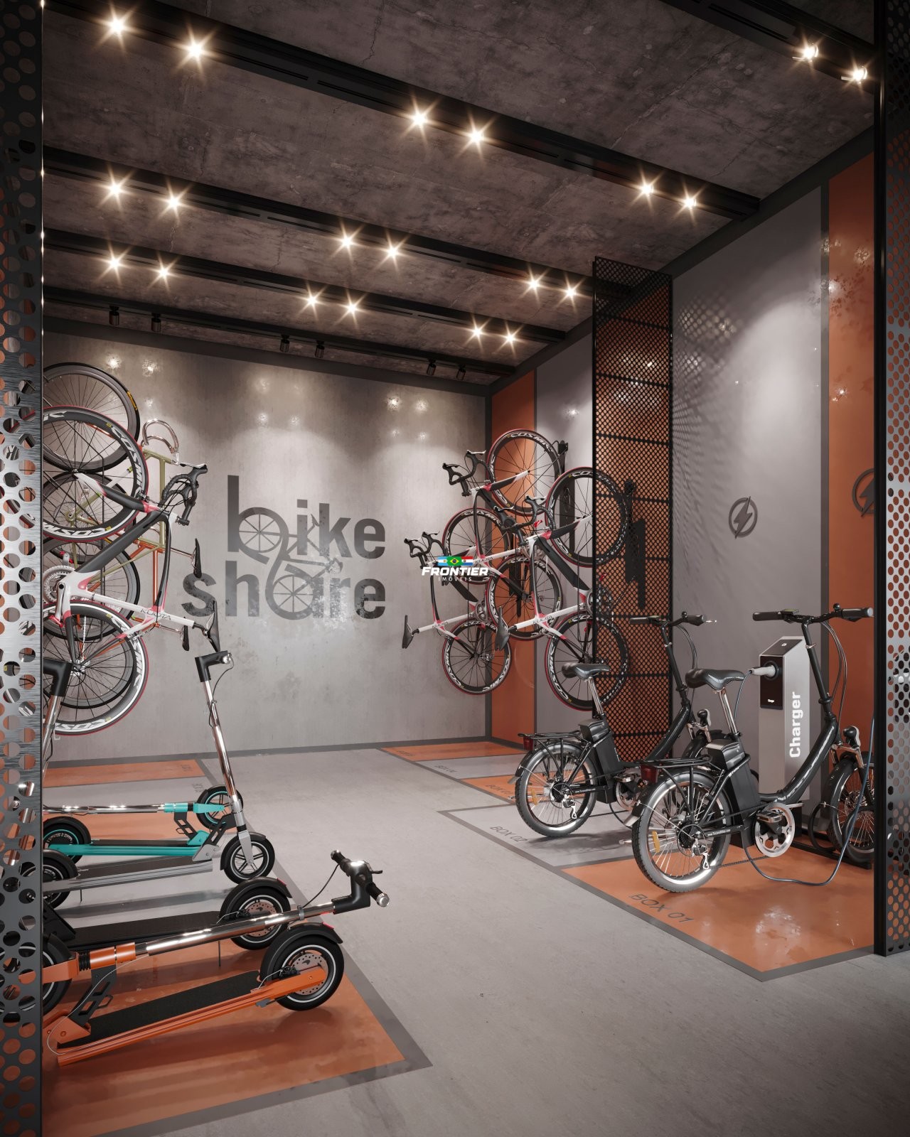 Loft frente avenida, 500 metro do mar