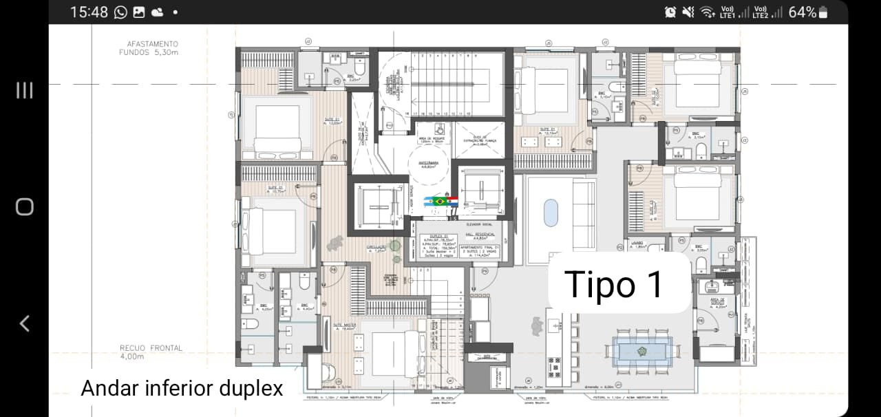 Cobertura Duplex � venda Porto Belo SC.