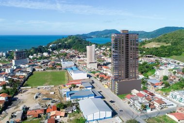 Loft de investidor, unidade promocional Porto Belo